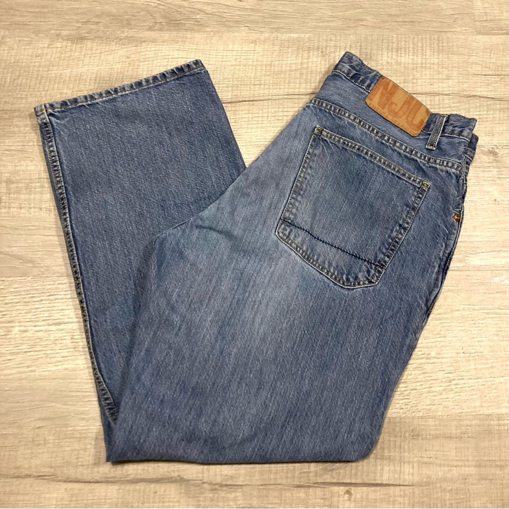 Vintage Y2K Men’s Nautica Baggy Wide Leg Jeans 36 x 29